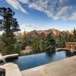 Sedona Airbnb #8. Pool and View.