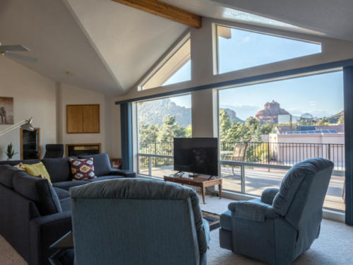 Living Room #2. Air B & B. Sedona, Az. Photo: Property Pro Media