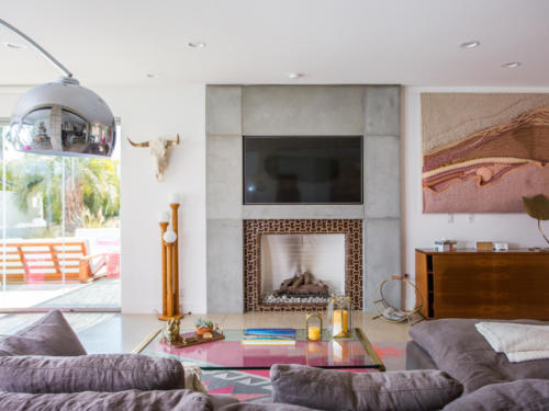 Palm Desert Modern Living Room Photo #1. Photo: Property Pro Media