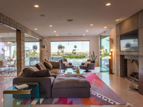 Palm Desert Modern Living Room Photo #2. Photo: Property Pro Media