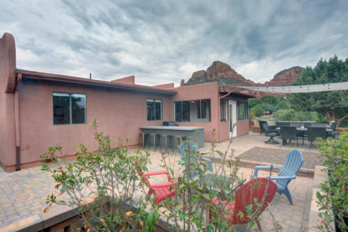 Backyard. Sedona Airbnb #4